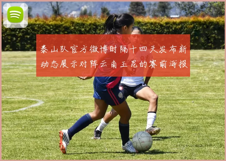 泰山队官方微博时隔十四天发布新动态展示对阵云南玉昆的赛前海报引期待
